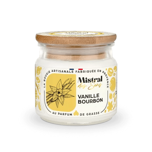 Bougie parfumée 150ml Vanille bourbon - Sensaura