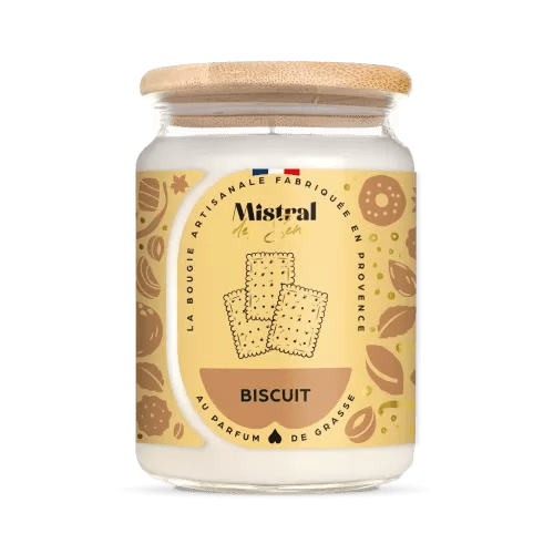 Bougie parfumée Biscuit - Sensaura