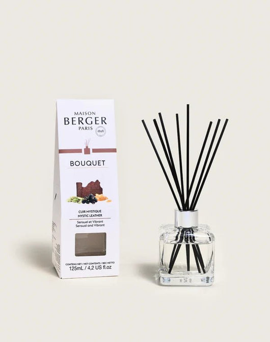 Bouquet Parfumé Cube - Cuir Mystique - Sensaura