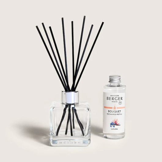 Bouquet Parfumé Cube - Liliflora - Sensaura