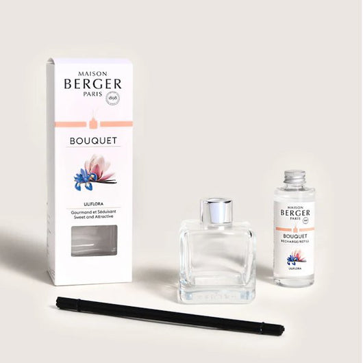 Bouquet Parfumé Cube - Liliflora - Sensaura