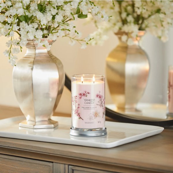 Cerise Rose & Vanille - Grande Jarre Signature Gobelet - Sensaura