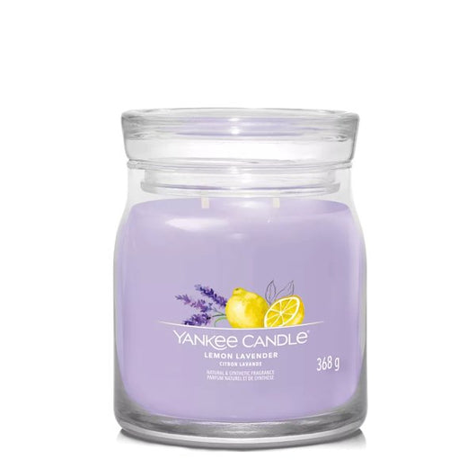 Citron Lavande - Moyenne Bougie Signature - Sensaura