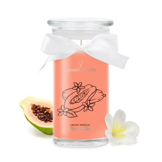 Bougie Bijou - Creamy Papaya & Monoi de Tahiti Collier - Sensaura