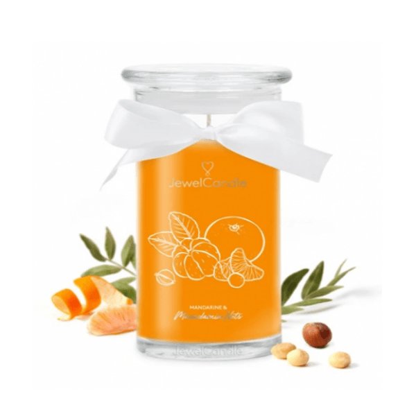 Bougie Bijou - Mandarin & Macadamia Collier - Sensaura