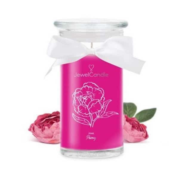 Bougie Bijou - Pink Peony Collier - Sensaura