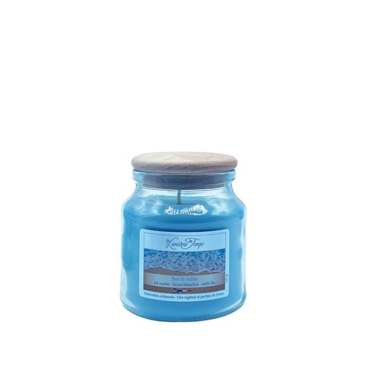Bougie Cire Colorée Sur le Sable 145g - Sensaura