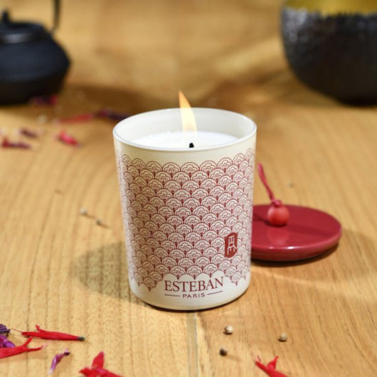 Bougie Décorative Parfumée & Rechargeable - Esprit de Thé - Sensaura