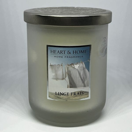 Bougie Grande Jarre Linge Frais - Sensaura