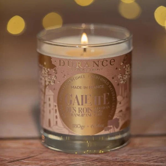 Bougie Naturelle Parfumée 180g Galette des rois 2024 - Sensaura