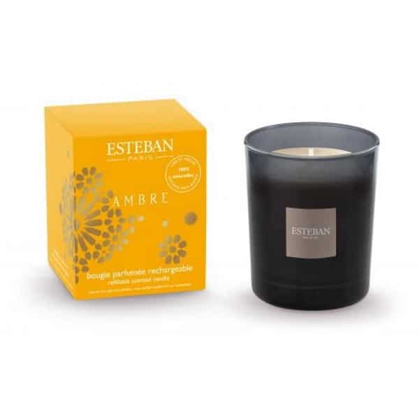 Bougie parfumée 170 gr - Ambre - Sensaura