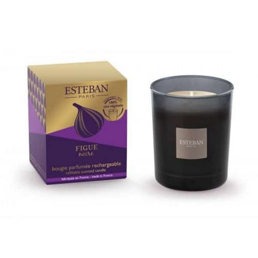 Bougie parfumée 170 gr - Figue Noire - Sensaura
