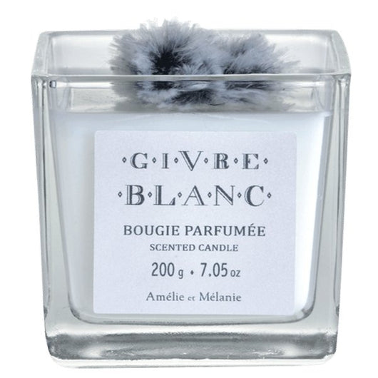 Bougie Parfumée Givre Blanc 200g - Sensaura