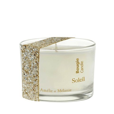 Bougie parfumée Soleil 180g - Sensaura