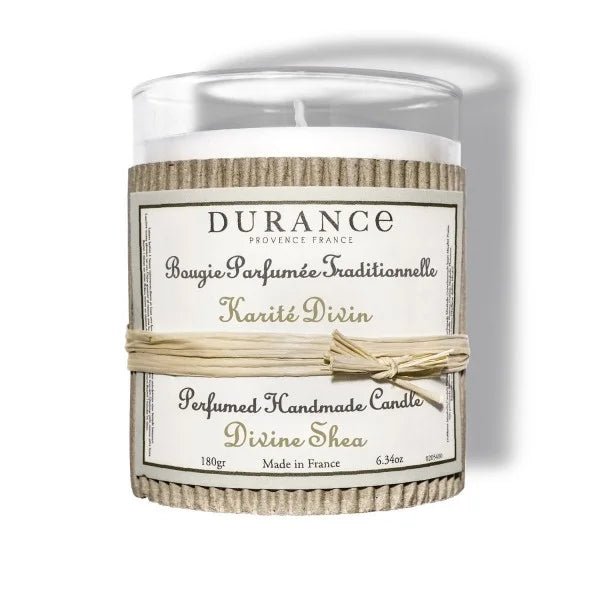 Bougie parfumée traditionnelle 180 gr Karité Divin - Sensaura