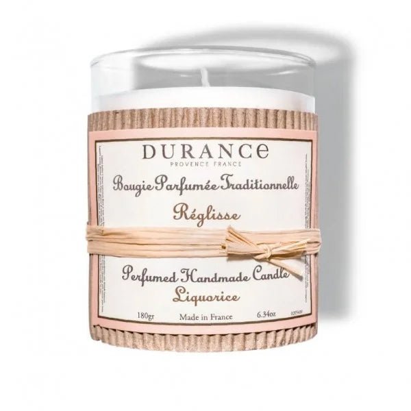 Bougie Parfumée Traditionnelle 180 gr Réglisse - Sensaura