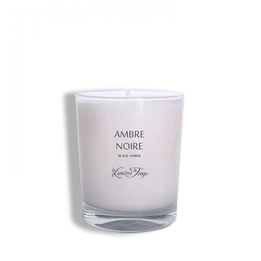 Bougie Végétale Ambre Noire 180g - Sensaura