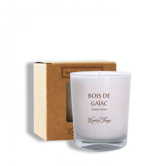 Bougie Végétale Bois de Gaiac 180g - Sensaura