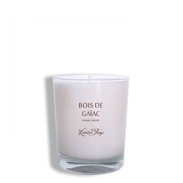 Bougie Végétale Bois de Gaiac 180g - Sensaura