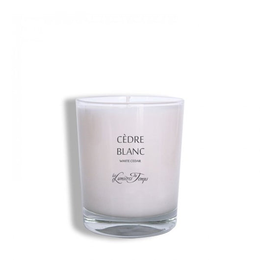 Bougie Végétale Cèdre Blanc 180g - Sensaura