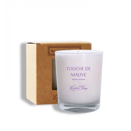 Bougie Végétale Touche de Mauve 180g - Sensaura