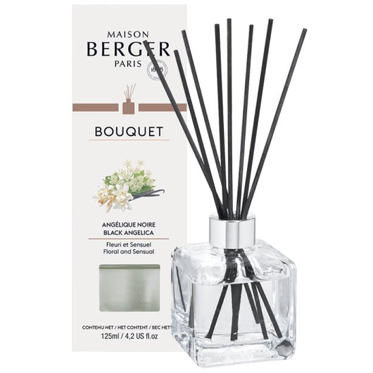 Bouquet Parfumé Cube - Angélique Noire - Sensaura