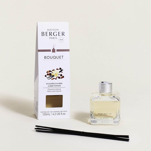 Bouquet parfumé Cube- Poussière d'Ambre - Sensaura