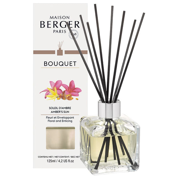 Bouquet Parfumé Cube - Soleil d'Ambre - Sensaura