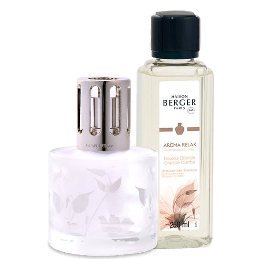 Coffret Lampe Berger - Aroma Relax - Sensaura