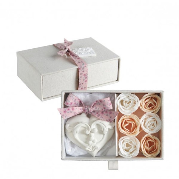 Coffret parfumé Roses éternelles Les présents de Mathilde - Marquise - Sensaura