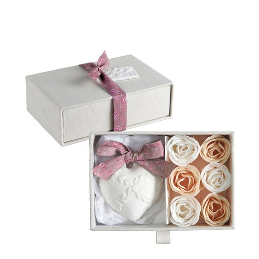 Coffret parfumé Roses éternelles Les présents de Mathilde - Rose Elixir - Sensaura