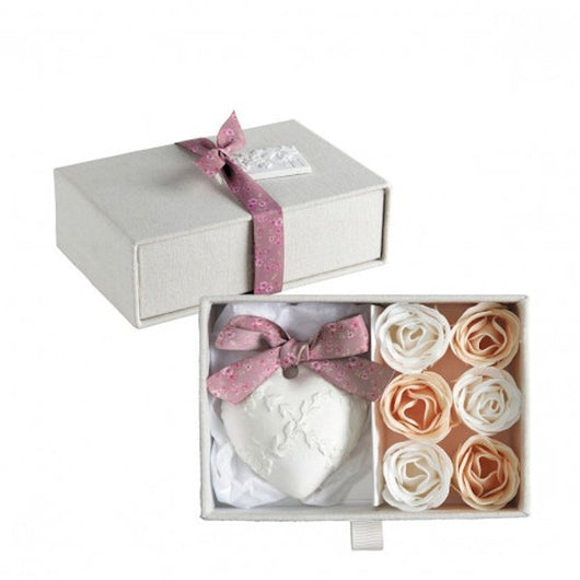 Coffret parfumé Roses éternelles Les présents de Mathilde - Rose Elixir - Sensaura