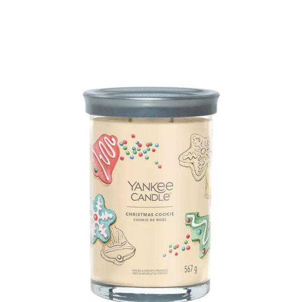 Cookie de Noel - Grande Bougie Gobelet Signature - Sensaura