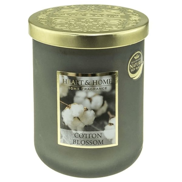 Fleur de Coton - Bougie Grande Jarre - Sensaura