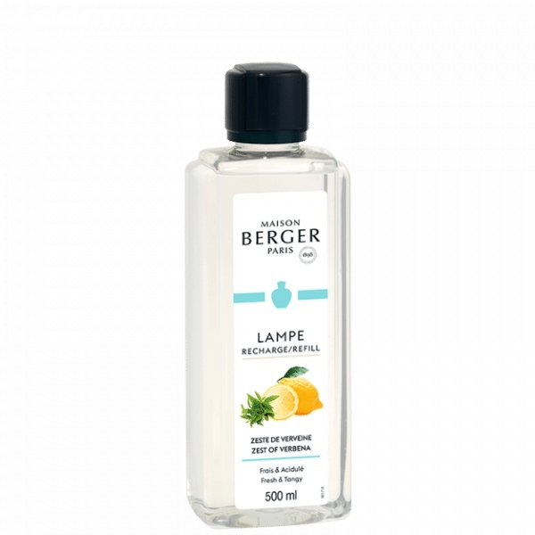 Lampe Berger - Recharge Lampe Zeste de Verveine 500ml - Sensaura