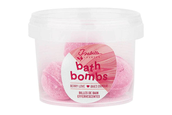Mini boules de bain - Rose Framboise - Sensaura