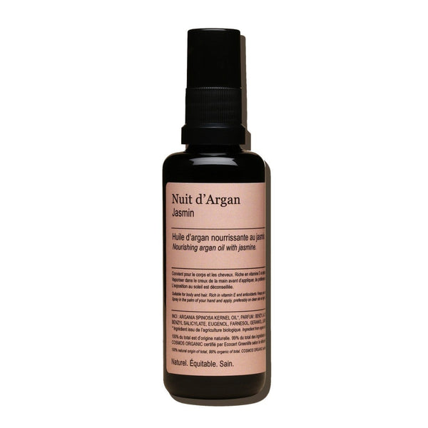 Nuit d'Argan - Huile d'Argan 50ml Jasmin - Sensaura