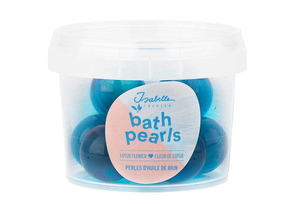 Perles d'huile de bain Bleu - Fleur de lotus - Sensaura
