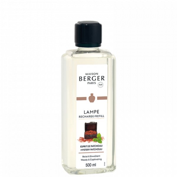 Recharge Lampe Esprit de Patchouli 500ml - Sensaura