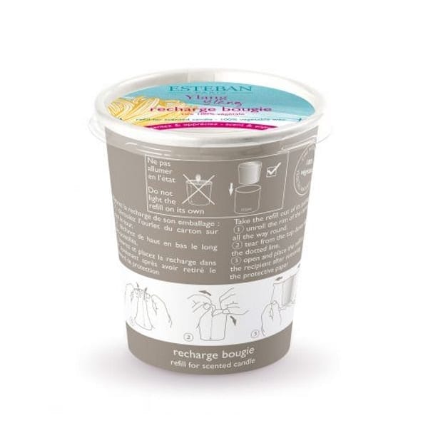Recharge pour bougie parfumée 170 g – Ylang-Ylang - Sensaura