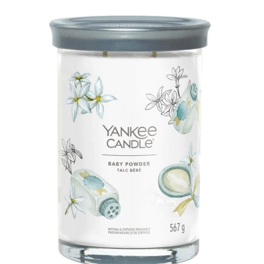 Talc Bebe - Grande bougie Signature Gobelet - Sensaura